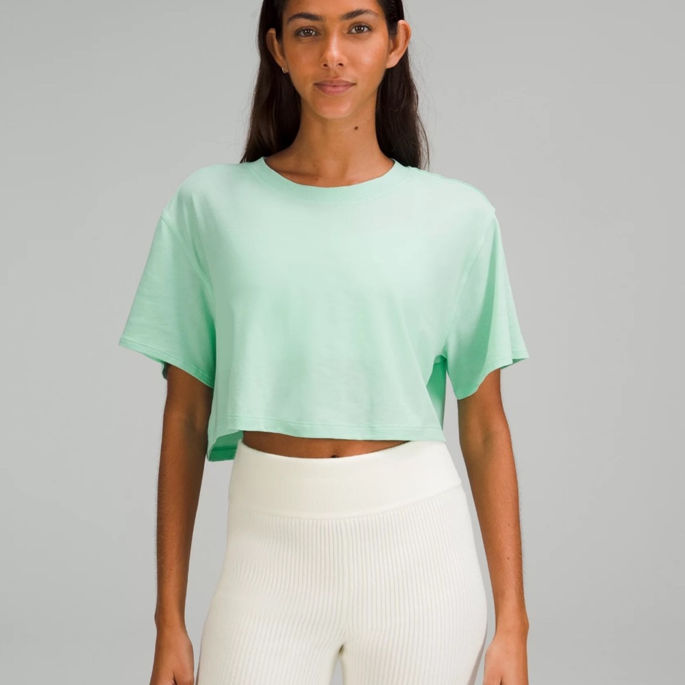 Lululemon All Yours Cropped T-Shirt